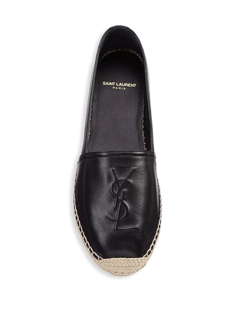 ysl espadrille flats|ysl flat sandals sale.